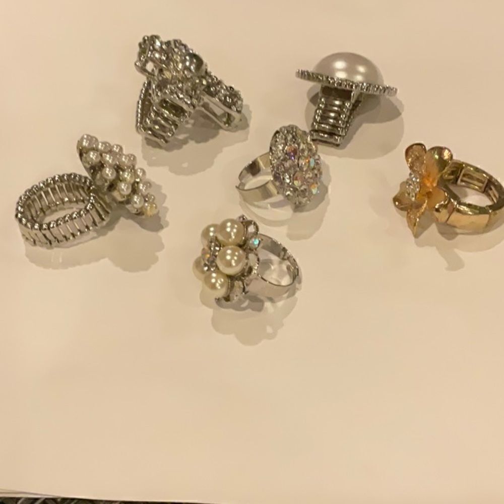 Set of 6 rings - Picture 4 of 4